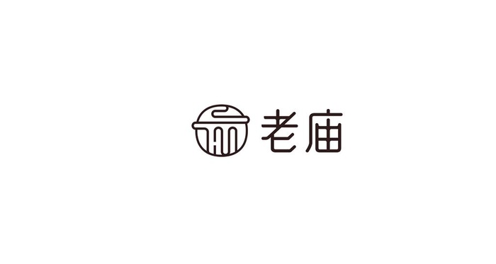 老庙黄金logo AI 矢量图图片