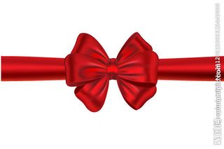 红色彩带 彩纸图片