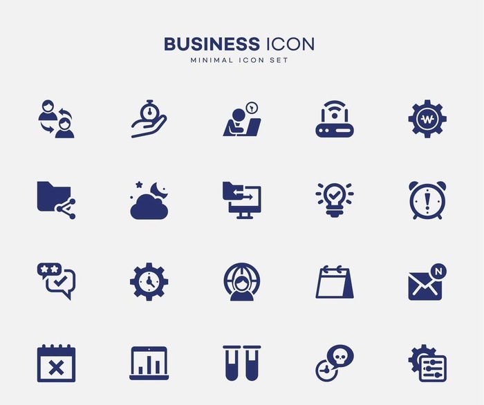 商务办公图标 图片