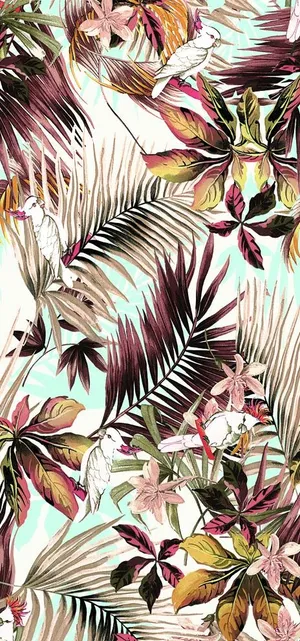 鸟花图片 鸟花图片