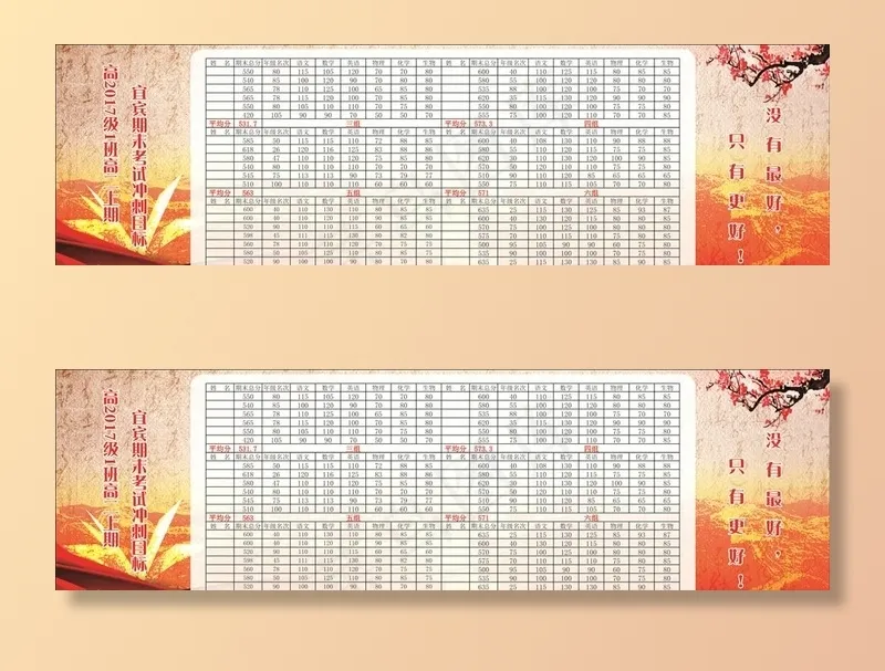 高考冲刺目标 大喷图片cdr矢量模版下载