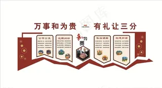 调解室文化墙图片