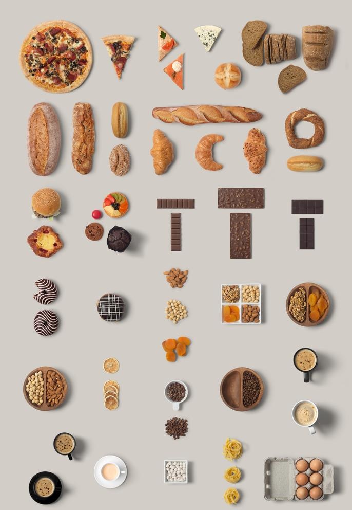 免抠食物场景素材图片(5200x7766)psd模版下载