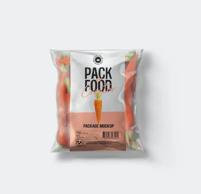 塑料袋样机图片(2300x2300)psd模版下载