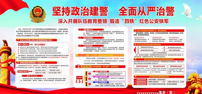 教育整顿图片cdr矢量模版下载
