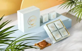 月饼包装样机图片