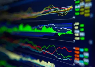 股市走势图图片