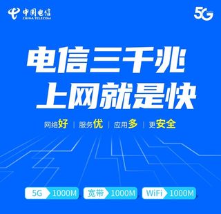 电信三千兆图片