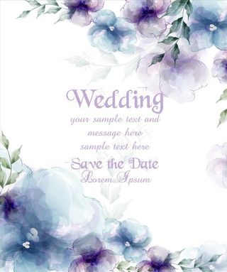 浪漫水墨花藤图片