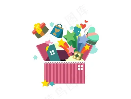 精美礼物盒图片