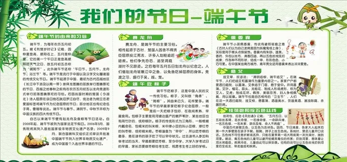 端午节板报图片