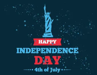 独立日标签图片