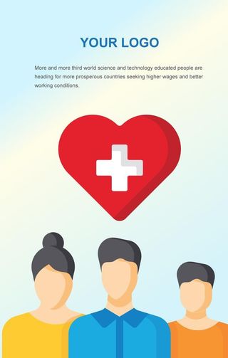 商务医疗海报图片