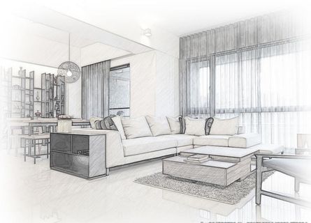 描绘 手绘 室内图片