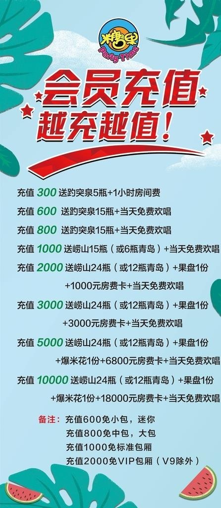 会员充值优惠图片
