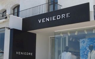 店铺门头招牌样机图片