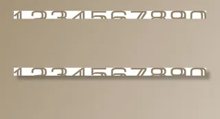 创意数字矢量标识导视图标图片