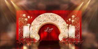 新中式婚礼  图片