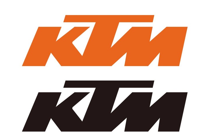 KTM 摩托车标志图片ai矢量模版下载