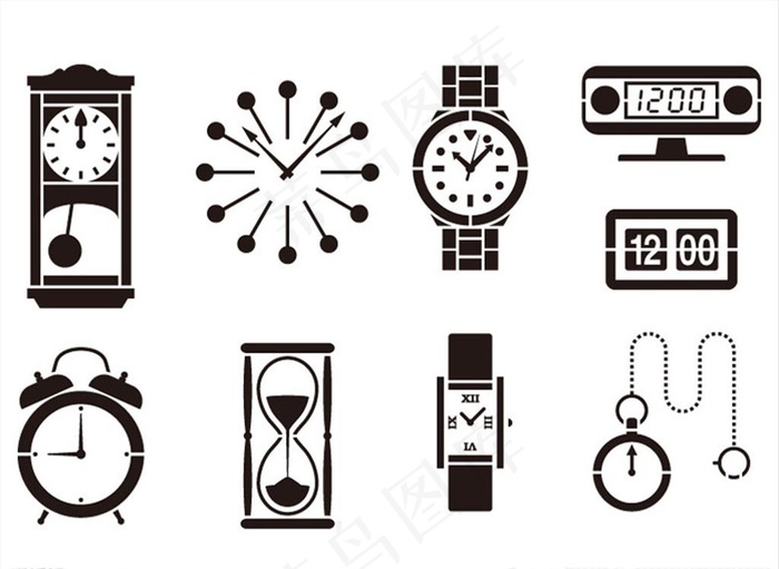 怀旧表素材图片