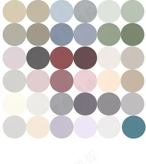 莫兰迪色卡图片