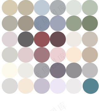 莫兰迪色卡图片