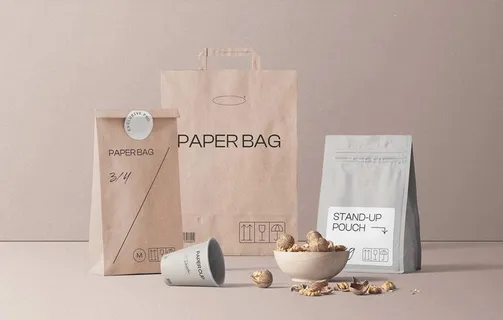 咖啡包装样机图片