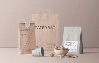 咖啡包装样机图片