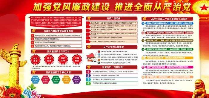 党风廉政建设图片(6142X3071(DPI:300))psd模版下载