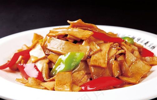 干烧杏鲍菇图片