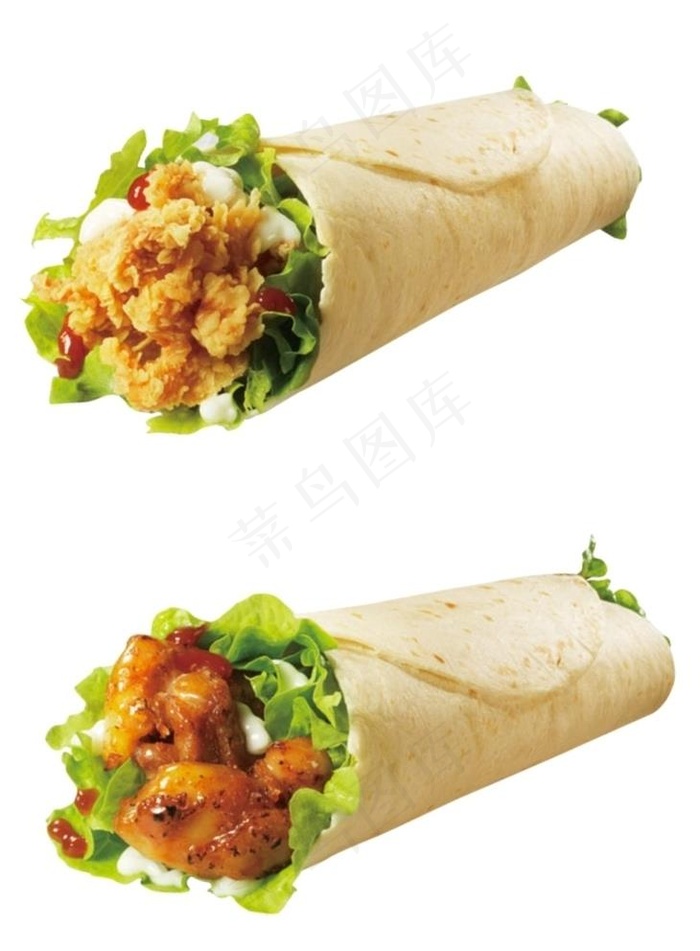 鸡肉卷图片cdr矢量模版下载