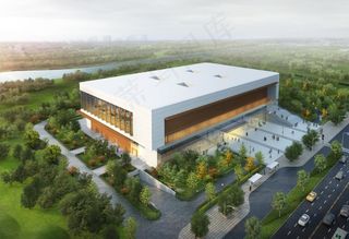 单体建筑鸟瞰图图片