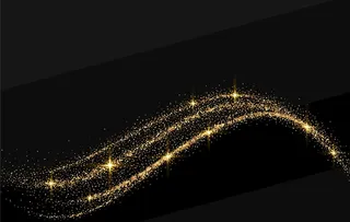 金色流体光效图片