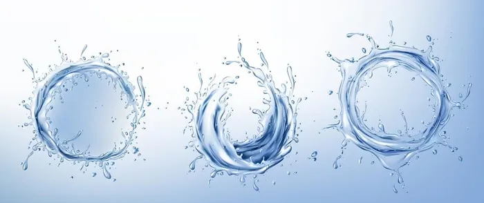 动感水背景图片