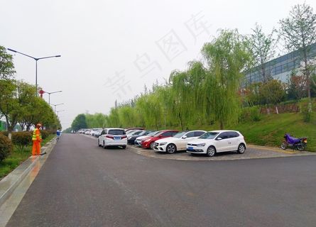 城市道路风景图片