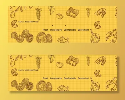 南北货背景图片