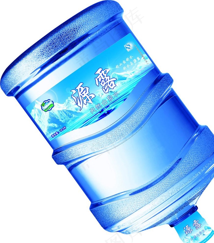 桶装水 桶装纯净水图片cdr矢量模版下载