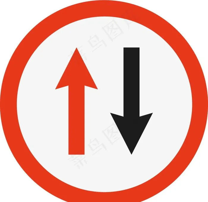 方向标志图片ai矢量模版下载