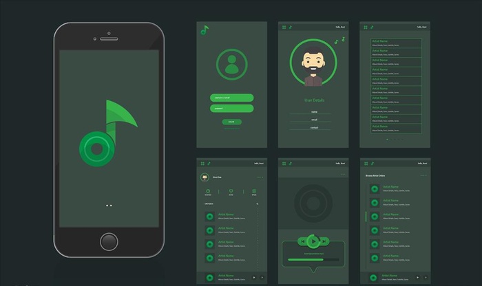 手机UI设计图片