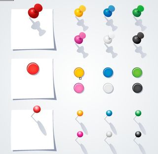 矢量图钉素材图片