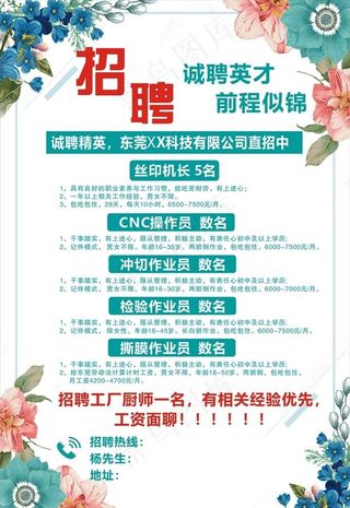 招聘图片