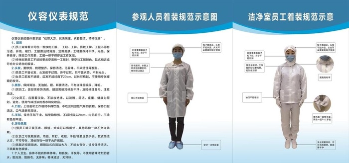 仪容仪表制度牌图片