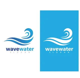 海水波浪图标  图片