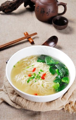 清汤面图片