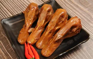 卤鸭头图片