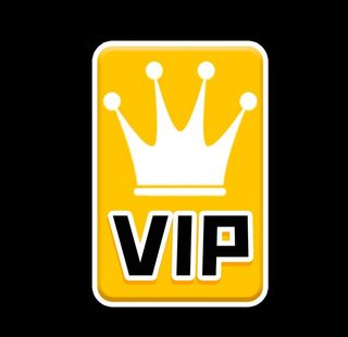 黄色VIP字体元素图片