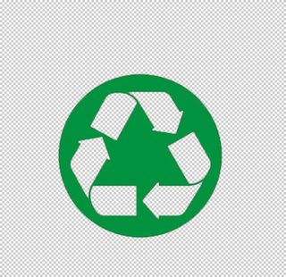 卡通绿色的无毒标识图片