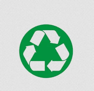 卡通绿色的无毒标识图片