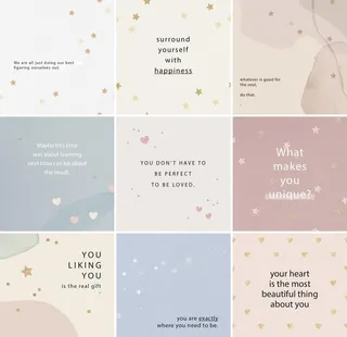 小清新高端简约贺卡片图片