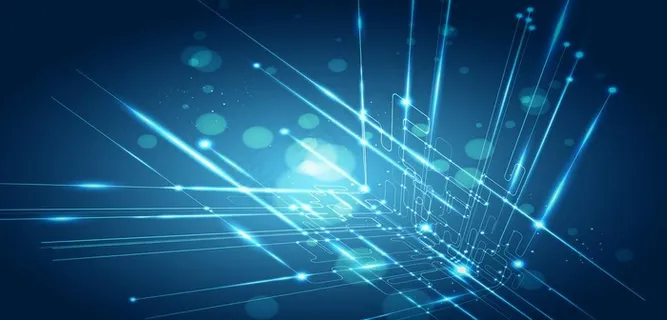 科技蓝背景图图片